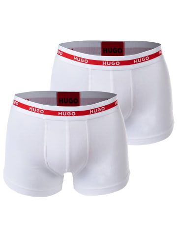 HUGO Boxershort 2er Pack in Weiß