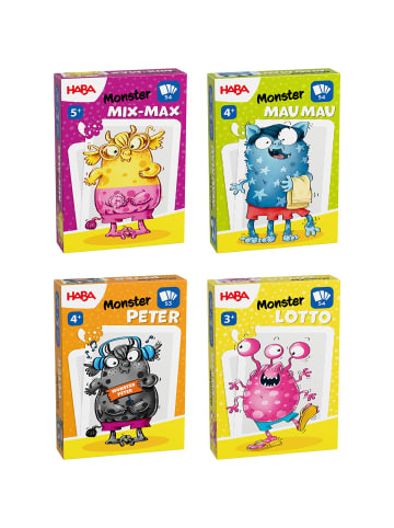 Haba Spielesammlung Monster-Kartenspiel Klassiker in mehrfarbig2