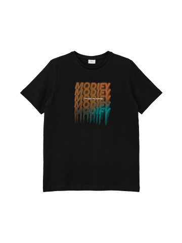 s.Oliver T-Shirt kurzarm in Schwarz