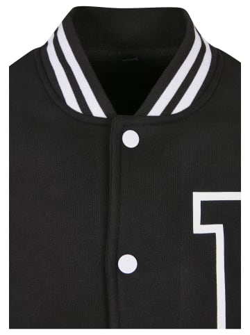 Mister Tee College Jackets in blk/wht