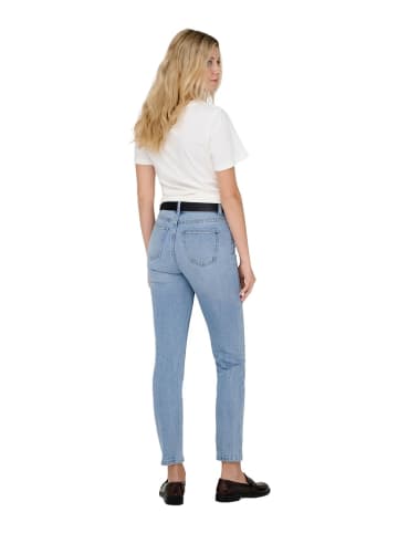 ONLY Jeans ONLEMILY HW STRAIGHT ANK regular/straight in Blau