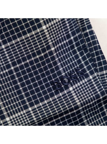 BOSS Chris Pattern Pants in Nachtblau