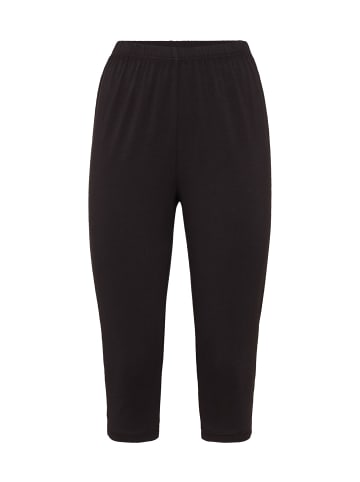 GOLDNER Capri-Leggings Bequeme Capri-Leggings in schwarz