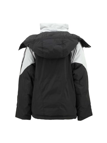 adidas Jacke Logo Down Oversize in Schwarz