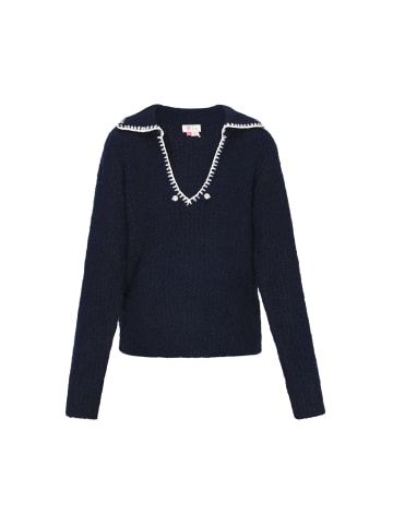 IZIA Women Sweater in navy