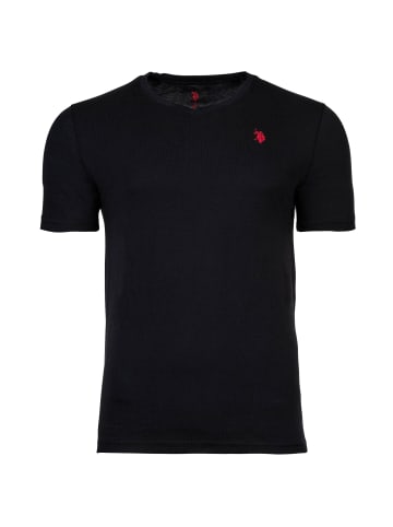 U.S. Polo Assn. T-Shirt 2er Pack in Schwarz