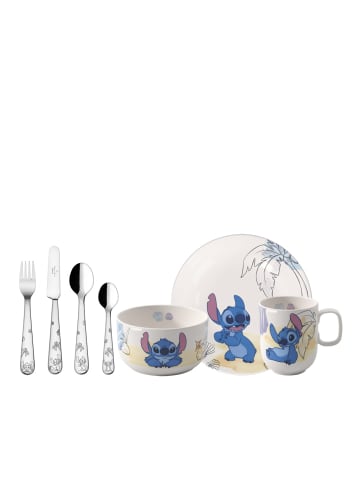 Villeroy & Boch 7-tlg. Kindergeschirr-Set Disney Stitch in Bunt – in bunt
