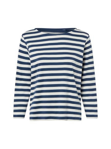 Marie Lund Shirt in indigo ecru