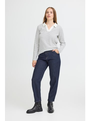 PULZ Jeans Jeans PZLIRA Relaxed fit in Dark Blue Denim