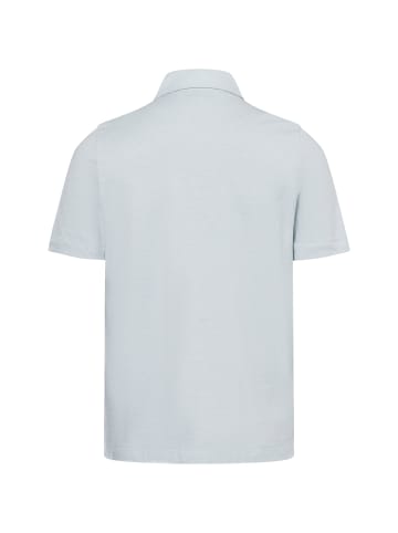 März Poloshirt mit Leinenanteil in mint