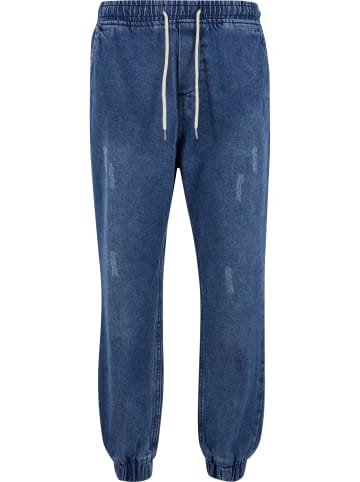 Urban Classics Urban Classics Jeans in mid deep blue washed