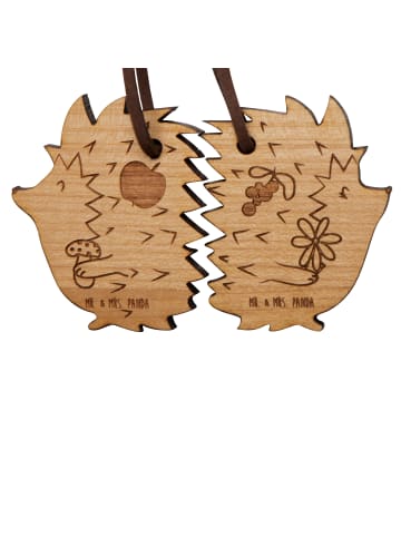 Mr. & Mrs. Panda paar schlüsselanhänger Igel ZweiMenschkeit ohne Sp... in Braun