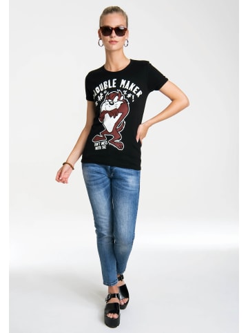 Logoshirt T-Shirt Looney Tunes in schwarz