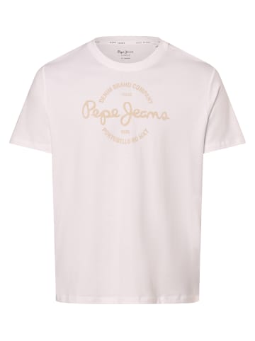 Pepe Jeans T-Shirt Craigton in weiß