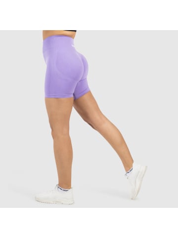 SMILODOX Shorts Nomeli Scrunch in Lila