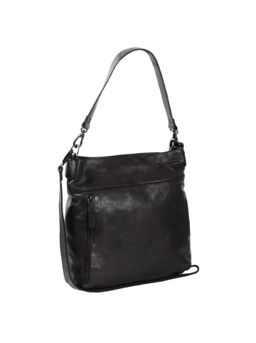 The Chesterfield Brand Mae Schultertasche Leder 35 cm in schwarz