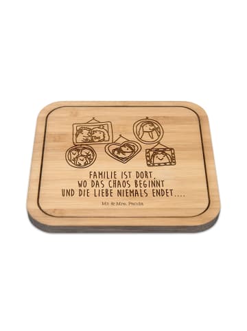 Mr. & Mrs. Panda Bierdeckel Igel Familie mit Spruch in Transparent