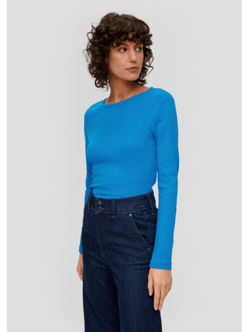 s.Oliver T-Shirt langarm in Blau