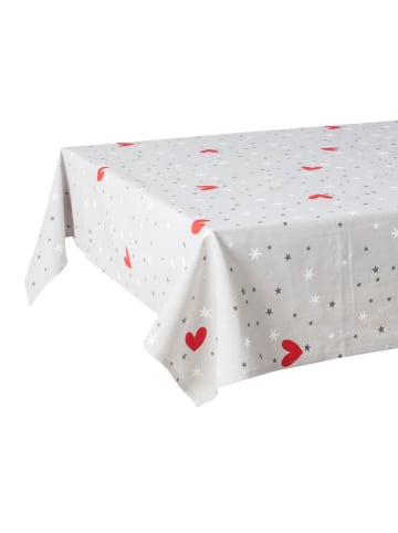 Boltze Baumwolltischdecke ANELLA in Grau, (B) 140 x (H) 0,5 x (L) 180 cm