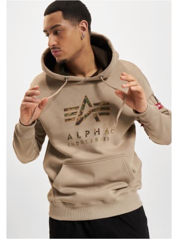 Alpha Industries Alpha Industries Kapuzenpullover in vintage sand