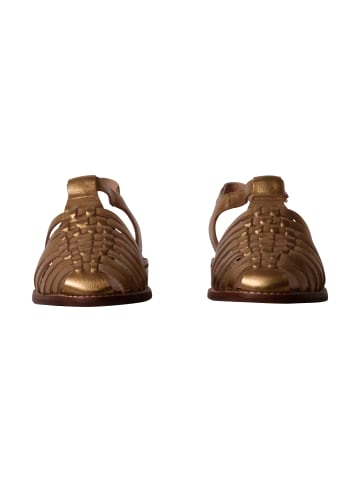 Emilie Karston Ledersandalen Jipas Gold