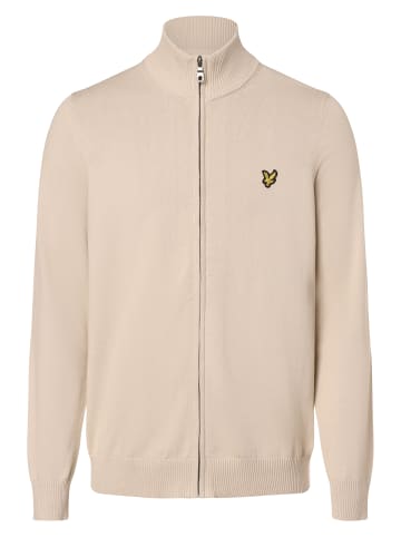 Lyle & Scott Strickjacke in beige