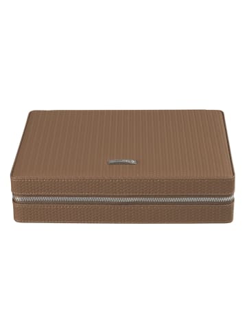 Windrose Corbello Schmuckkasten 25 cm mocca