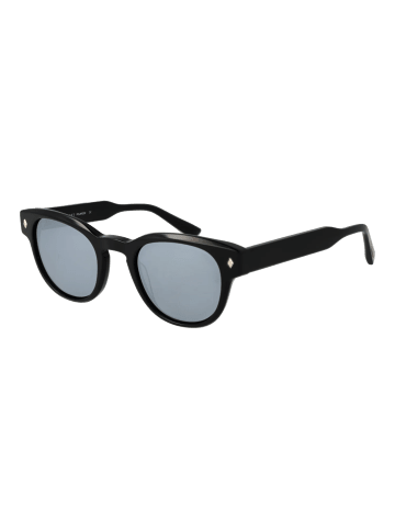 Bulget Männer Sonnenbrille Rund Schwarz