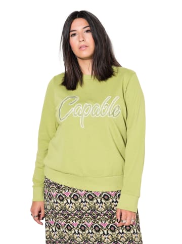 Studio Untold Sweatshirt in pistaziengrün