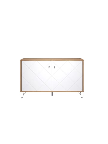 ebuy24 Sideboard Touch Eiche Dekor 123 x 40 cm