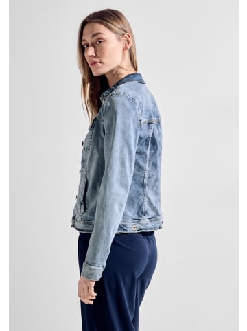 Cecil Hellblaue Jeansjacke in Blau