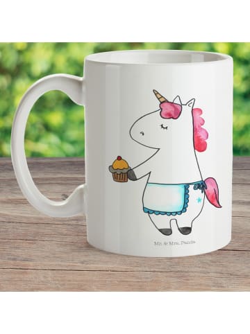 Mr. & Mrs. Panda Trinklernbecher Einhorn Muffin ohne Spruch in Weiß