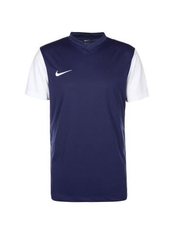 Nike Performance Fußballtrikot Tiempo Premier II in dunkelblau / weiß