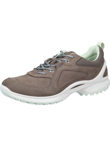 Ecco Damenschnürrschuhe halb sportlicher Boden Outdoor in Braun
