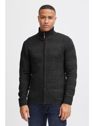 BLEND Strickjacke BHGalmaro 20714014 ME Strickjacke hochabschließendem Stehkragen in Grau