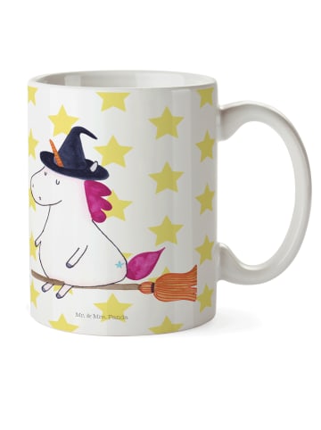 Mr. & Mrs. Panda Tasse Einhorn Hexe ohne Spruch in Weiß
