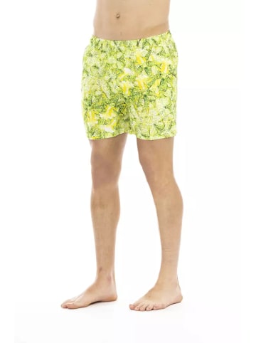 Just Cavalli Grün Polyester Herren Bade Kurz