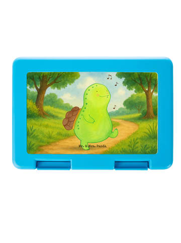 Mr. & Mrs. Panda Bento Box Schildkröte Pfeifen Design ohne Spruch in Weiß