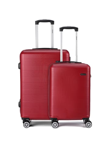 benzi 5330 4 Rollen Kofferset 2-teilig granatrot