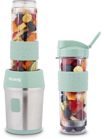 HKoenig SMOO18 Mini Standmixer, Pastellgrün
