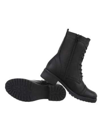 Ital-Design Stiefelette in Schwarz