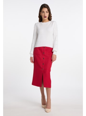 faina Damen Strickpullover in Weiss