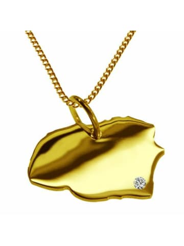 Schmuckador Halskette 50cm Föhr in gold