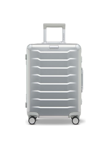 Stratic Phoenix 4-Rollen Kabinentrolley S Aluminium 55 cm silver