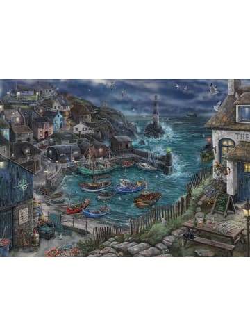Ravensburger Puzzle 759 Teile Erwachsenenpuzzle 759 Teile - Das Fischerdorf Ab 12 Jahre in bunt