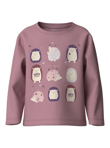 name it 2er-Pack Langarmshirt Basic Nmfveen in lilas