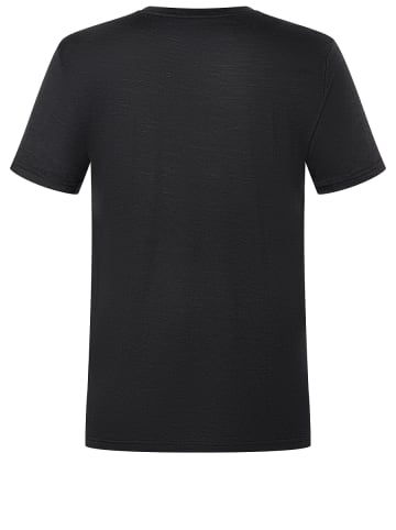 super.natural Merino T-Shirt in schwarz