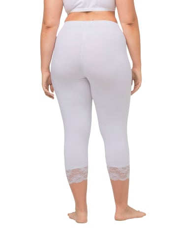 Ulla Popken Caprihose in schneeweiß