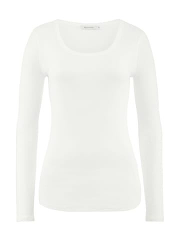 Hessnatur Langarmshirt in naturweiss