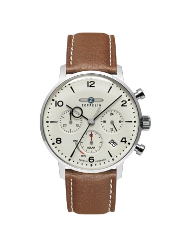 Zeppelin Armbanduhr Sustainable Planet in beige
